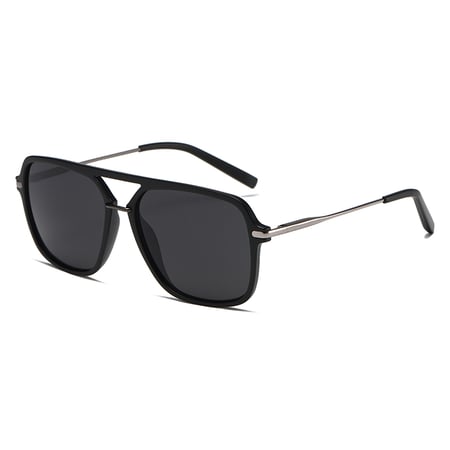 1 Pair Modern Series All-match Patchwork Minimalist Anti-glare Unisex Sunglasses 2