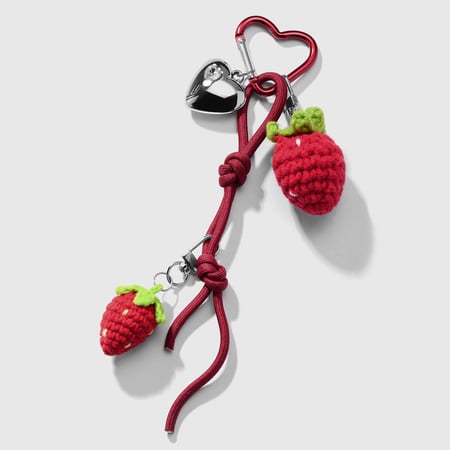 1 Stück Simple Series Sweet Plant Alloy Damen Taschenanhänger 2