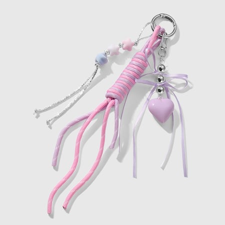 1 stuk romantische serie Sweet Heart Alloy damestasbedels 2