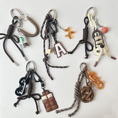 1 Stück Simple Series Casual Cartoon Alloy Unisex Taschenanhänger