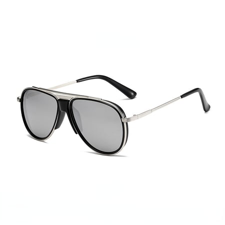 1 stuk eenvoudige serie casual effen kleur legering unisex zonnebril 2