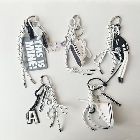 1 stuk eenvoudige serie casual geometrische legering unisex tascharms 2