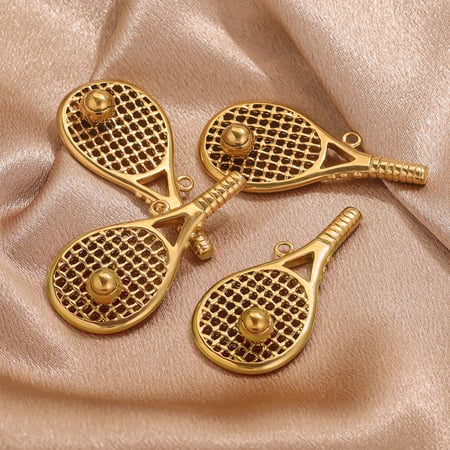 1 Piece Simple Series Simple Geometric Stainless Steel   Gold Color  Unisex Pendants 2