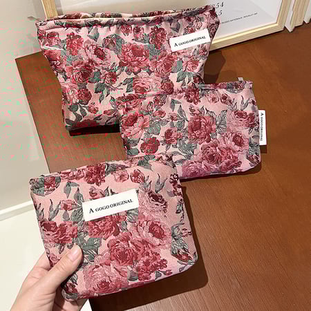 1 Stück Romantische Serie Süße Blume Polyester Damentaschen 2