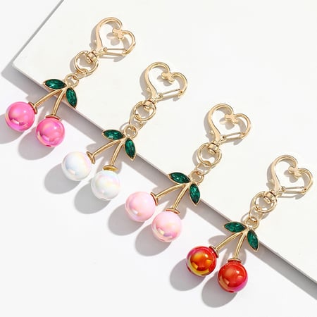 1 Piece Sweet Cherry Women's Bag Charms 2