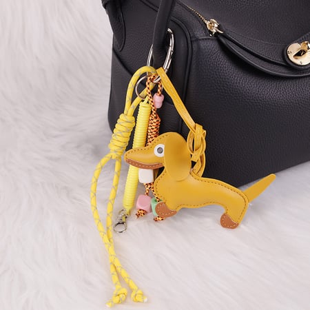 Leather Dog Bag Charms 2