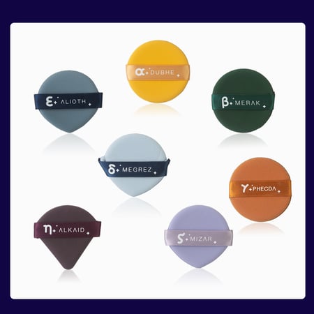 1 Pair Unisex Makeup Puff