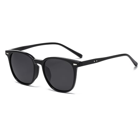 1 Pair Classic Series Retro Patchwork Plastic Women's Sunglasses 2