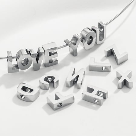 1 Paar einfache Serie Casual Letter Unisex Anhänger