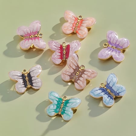 1 Piece Romantic Series Sweet Animal Stainless Steel   Gold Color  Women's Pendants