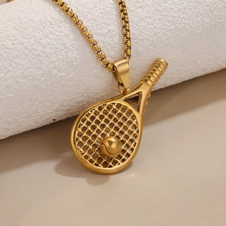 1 Piece Simple Series Simple Geometric Stainless Steel   Gold Color  Unisex Pendants
