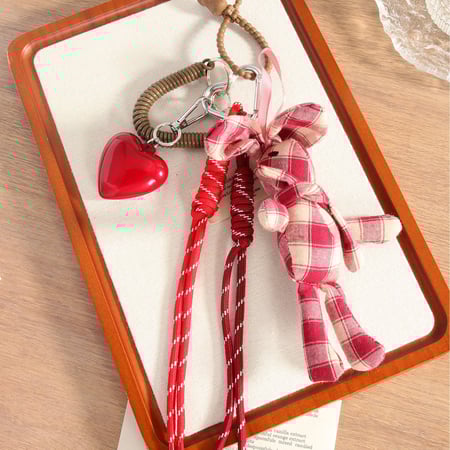 1 Piece Simple Series Daily Animal Cotton Women's Bag Charms 2