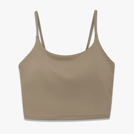 1 Piece Solid Corlor Comfortable Daily Sports Bra Women's Sport Outdoor Clothing