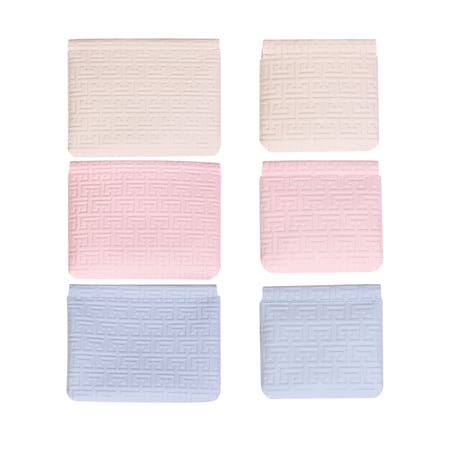 1 Paar Simple Series Daily Plaid PU Unisex Taschen