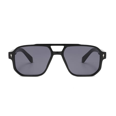 1 Stück Simple Series Lässige einfarbige Unisex-Sonnenbrille aus Kunststoff