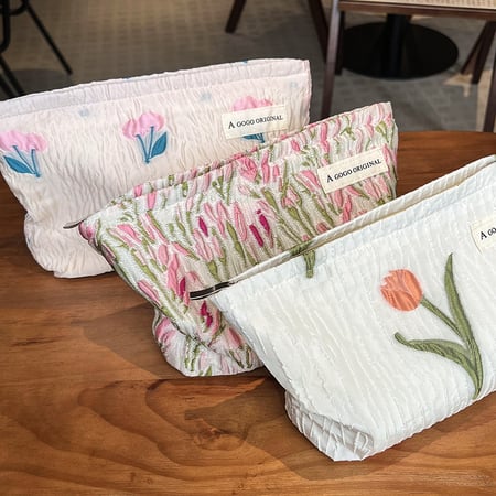 1 Piece Classic Series Natural Flower Polyester Women's Bags 2