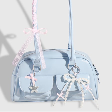 1 Piece Romantic Series Sweet Bow Knot Alloy Women's Bag Charms 2