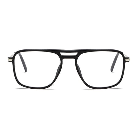 1 stuk Eenvoudige serie Casual effen kleur plastic dameszonnebril