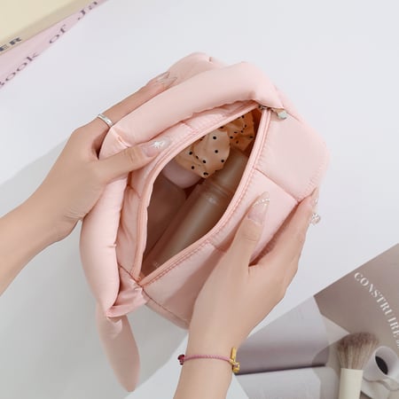 1 Paar süße einfarbige Damentaschen aus Polyester der Simple Series