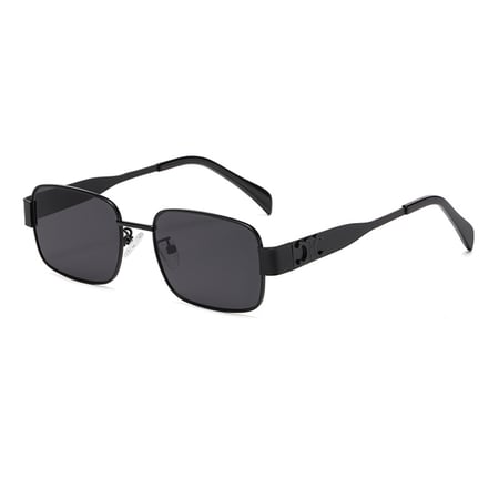 1 Stück Simple Series Tägliche einfarbige Damen-Sonnenbrille aus Legierung