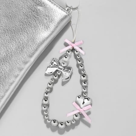 1 Piece Romantic Series Sweet Bow Knot CCB Women's Bag Charms 2