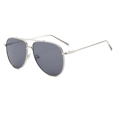 1 Pair Light Luxury Solid Color Alloy Women's Sunglasses