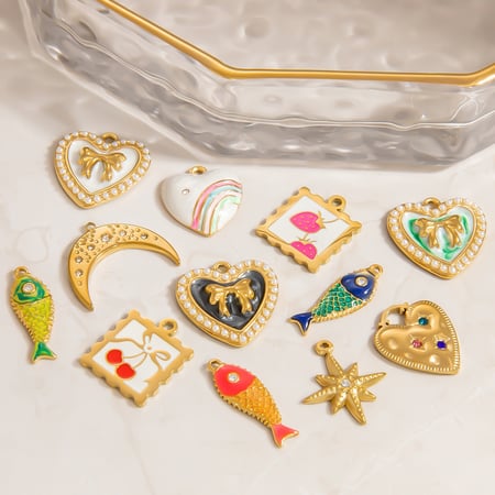 1 pieza de colgantes de acero inoxidable dorados con diseño de tortuga de vacaciones de serie simple para mujer 2