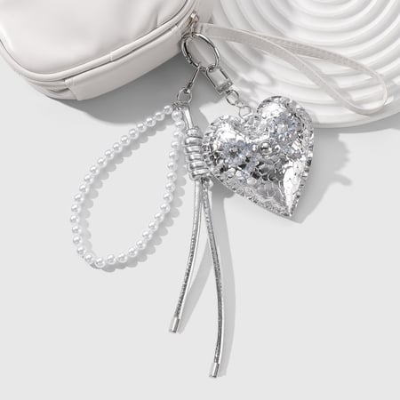 Puff Heart Bag Charms 2