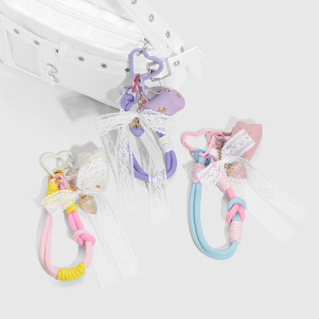 Sweet Strawberry Bag Charms