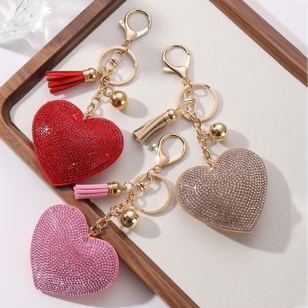 Sweet Heart Bag Charms 2