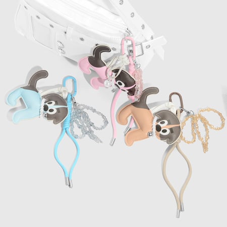 Cute Dog Bag Charms