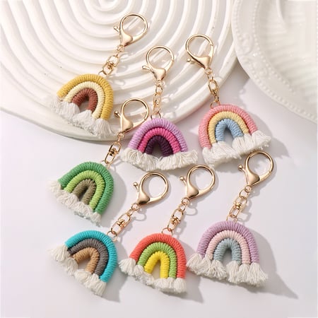 Sweet Rope Rainbow Bag Charms