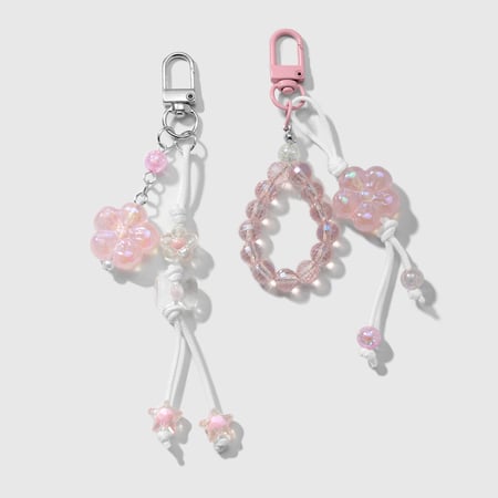 Flower Bag Charms