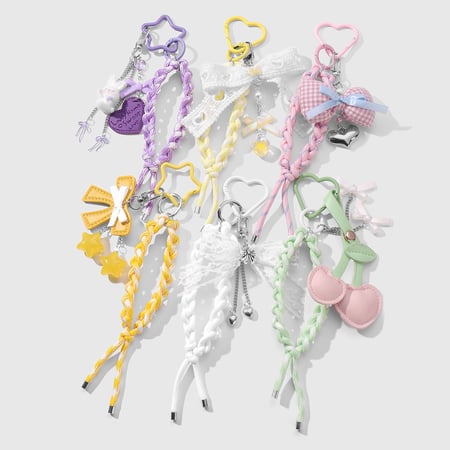 Daily Bow Knot  Bag Charms 2