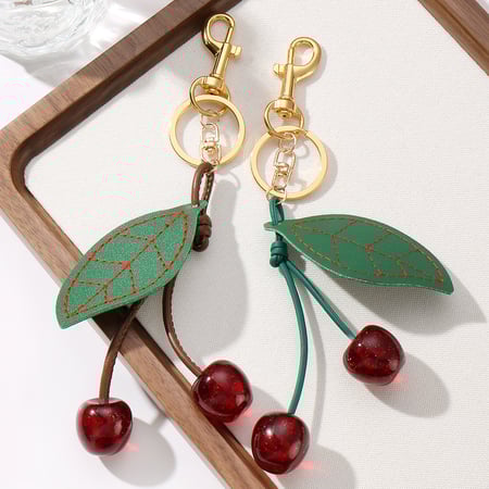 Cherry Bag Charms 2