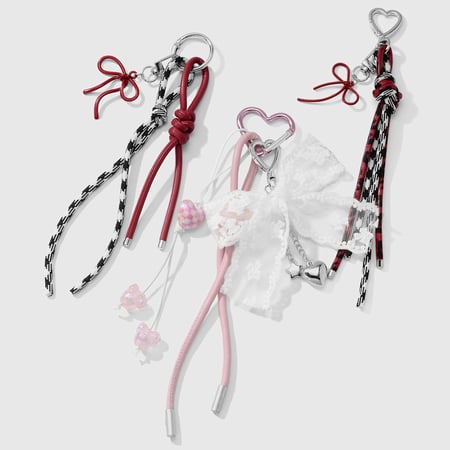 Retro Bow Knot Bag Charms 2