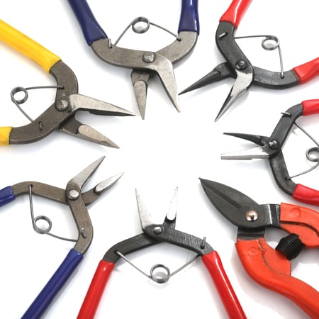 1 pezzo di pinze semplici e resistenti in ferro per lavori di gioielleria fai da te 2