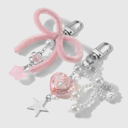 Sweet Bow Knot Bag Charms 2