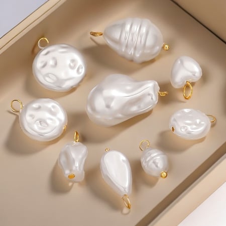 1 pieza de colgantes de acero inoxidable para mujer de la serie clásica con forma de gota diaria 2