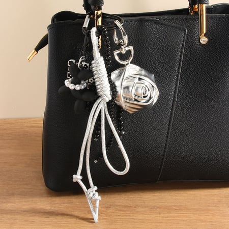 1 Piece Luxurious Series Daily Flower PU Women's Bag Charms