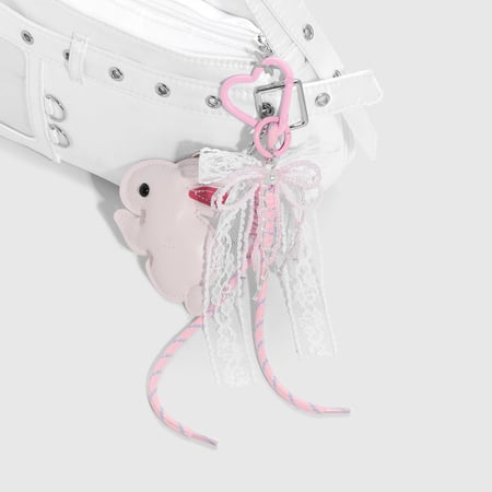 Cute Rabbit Bag Charms