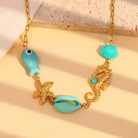 Cute Oceanic Pendant Necklaces 2