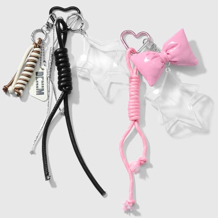 1 pieza de dijes para bolso de mujer de acrílico con forma de estrella de aleación sin enchapado, serie simple