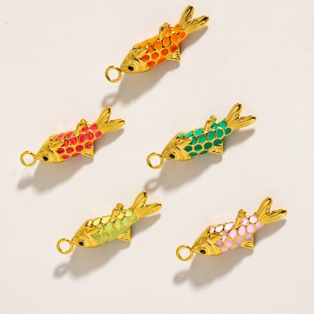 1 Pair Simple Series Cute Animal Stainless Steel Women's Pendants 2