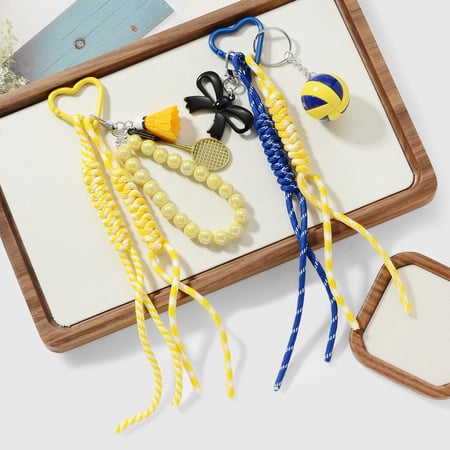 Sports Beads Alloy Bag Charms 2