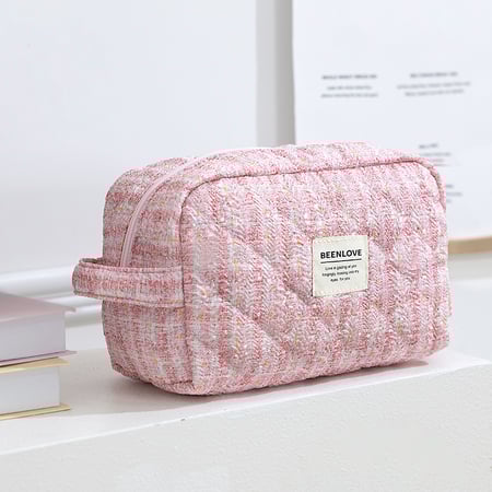 Simple Series Casual Mixed Color Polyester Women's Makeup Bags 2