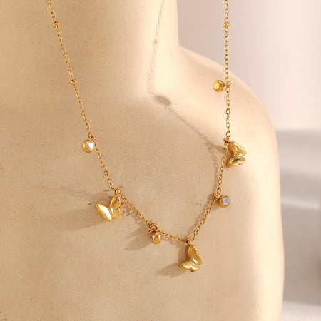 Fashion OL Animal Stainless Steel Women's Pendant Necklaces 2