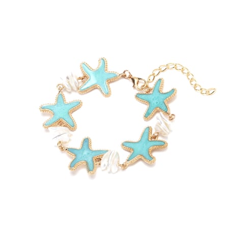 Iron Starfish Charm Bracelets 2