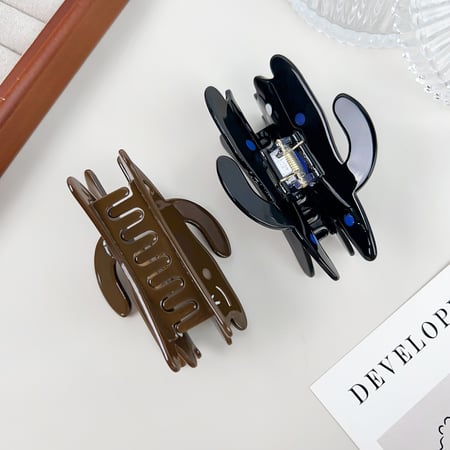 Cute Cartoon Kitten Acetate Women's Hair Claws