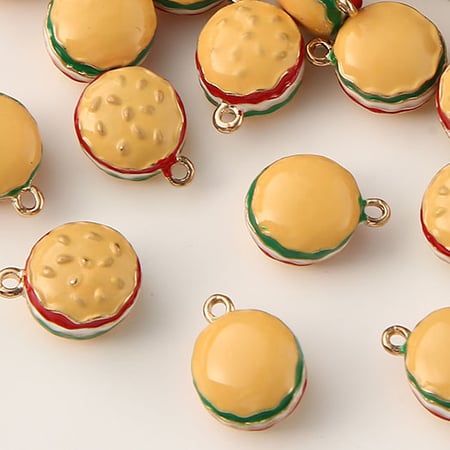 1 Piece Cute Fruit Alloy DIY Jewelry Bead